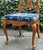1970s Vintage Gravely Furniture Carved French Upholstered Chairs - Set of 6 For Sale - Image 5 of 12