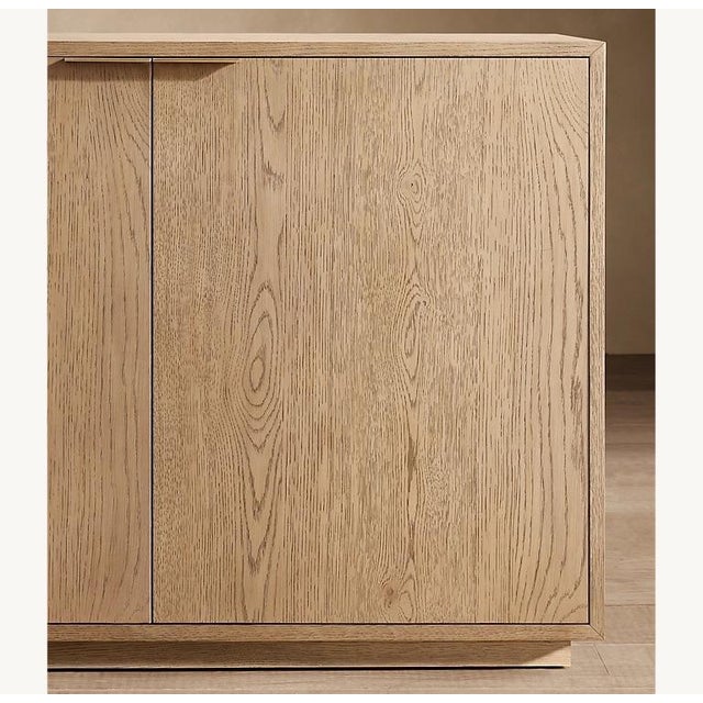 Greige Oak 60" Sideboard: 60"W x 18"D x 30"H Cabinet Interior (2): 28¾"W x 16¼"D x 25¼"H Shelf (2): 28½"W x 15¼"D x 1¼"H...