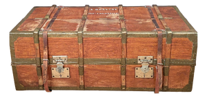 French Officers Cabin Trunk, 1850s