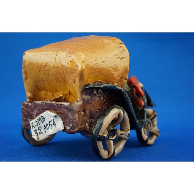 Ceramic Ceramic Car by Signorelli, Rome, Italy, 1940s For Sale - Image 7 of 18