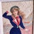 Antique Edwardian Woolie with Sailor Girl Woolwork, 1890s For Sale - Image 6 of 10