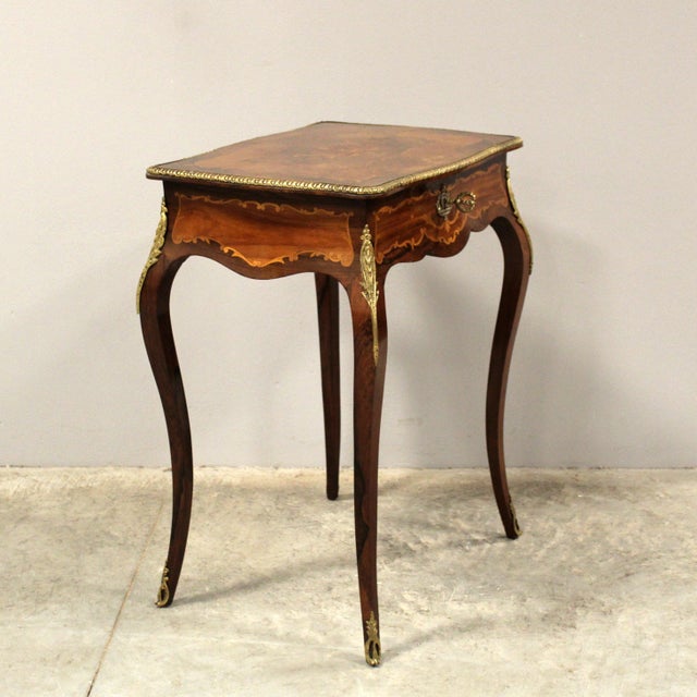 Small 19th Century Napoleon III Table For Sale - Image 3 of 13