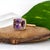 Purple 6.38ct, 14x10mm Ametrine Ring With Earth Mined Diamonds in Solid 14k Gold, Size 6.75 For Sale - Image 8 of 13