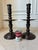 Vintage Monumental 16” Bronze Candlestick Holders -a Pair For Sale - Image 15 of 18