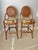 Vintage Tommy Bahama Style Bamboo Wicker Arm Chairs - A Pair For Sale - Image 12 of 12