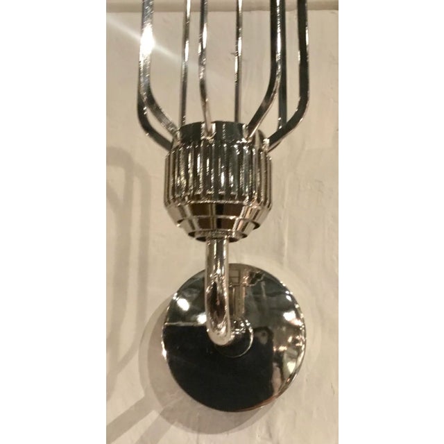 Modern Regina Andrew Industrial Modern Polished Nickel Rupert Wall Sconce For Sale - Image 3 of 4