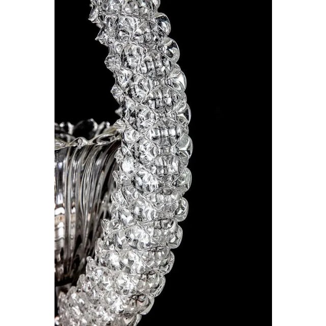 1940s Murano Glass Chandelier by Ercole Barovier, 1940s For Sale - Image 5 of 13