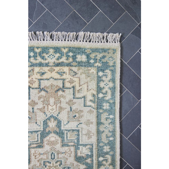 Erin Gates Erin Gates by Momeni Concord Green Hand Knotted Wool Area Rug 8'9" X 11'9" For Sale - Image 4 of 11