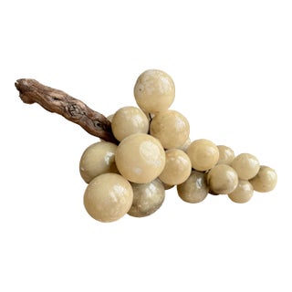 Extra Large Alabaster Grapes, Mid-Century For Sale