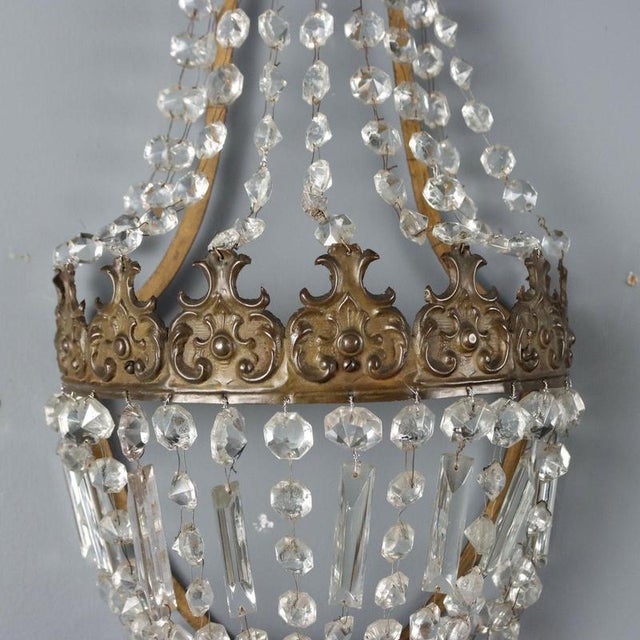 Hot Air Balloon Wall Lights in Sheet Metal and Glass, Set of 2 For Sale - Image 5 of 7