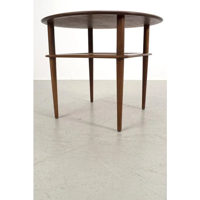 Rare sidetable designed by Peter Hvidt and Orla Molgaard for France & Daverkose. ​In a good vintage condition....