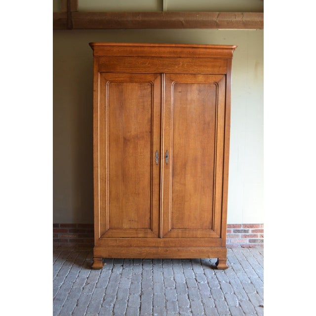 Antique Louis Philippe Oak Cabinet For Sale - Image 10 of 10