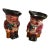 Pair of Vintage English Shorter & Son Porcelain Toby Mugs, Mid-20th Century For Sale