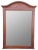 Drexel Heritage Fluted Cherry Arched Hall Vanity Mirror For Sale - Image 9 of 9