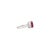 Metal Ruby Solitaire Ring With Diamond in 925 Sterling Silver - Size 8.5 For Sale - Image 7 of 12
