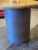 Metal Custom Made Swivel Wooden Side Table With Metal Base For Sale - Image 7 of 11