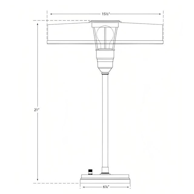 Thomas O'Brien for Visual Comfort Signature Carlo Table Lamp in Bronze & Hand-Rubbed Antique Brass For Sale In Houston - Image 6 of 6