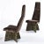 Brown 8 Restored Adrian Pearsall Craft Associates Bronze Brown and Black Brutalist Dining Chairs For Sale - Image 8 of 17