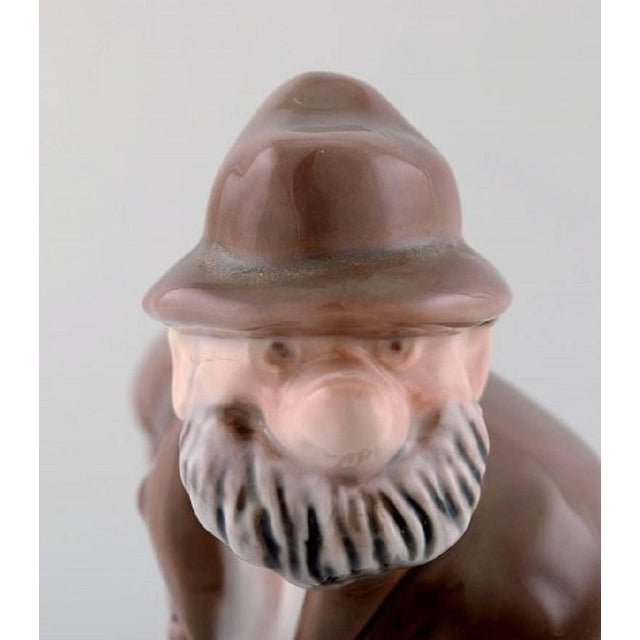 Vintage Number 2473 Sofus Vagabond after Storm P from Bing & Grondahl For Sale - Image 7 of 9