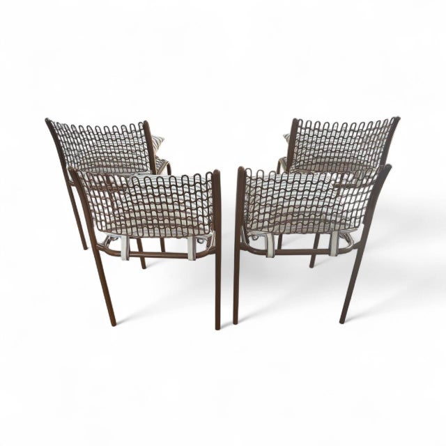 Thonet Set of Four David Rowland Chairs For Sale - Image 4 of 11