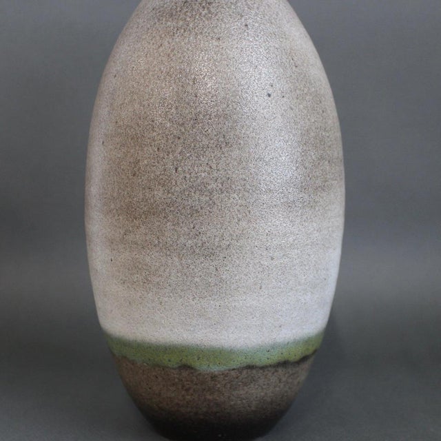 Brown Vintage Italian Ceramic Vase by Carlo Zauli, 1970s For Sale - Image 8 of 15