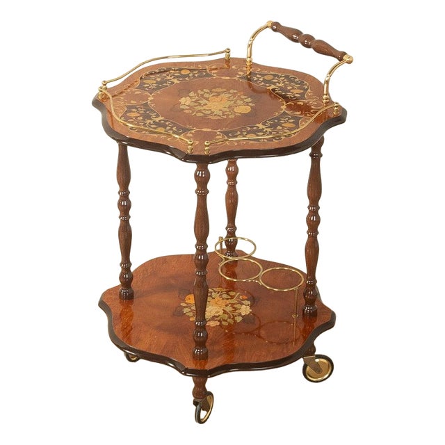 Mid-Century Italian Bar Cart For Sale