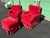 Pair of Pearson Armchairs With Matching Ottomans — Classic Skirted Lounge Chairs • Designer Upholstery For Sale In Chicago - Image 6 of 12