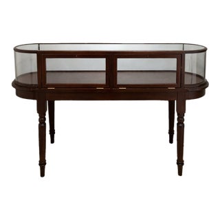 2020s Mahogany Display Case For Sale