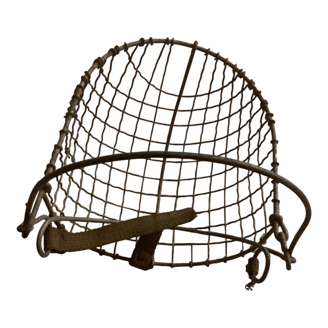 Early 19th Century Rare Find Primitive Wire Horse Muzzle For Sale