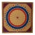 1940s Americana Boho Chic Square Wall Mounted Cork Dart Board For Sale
