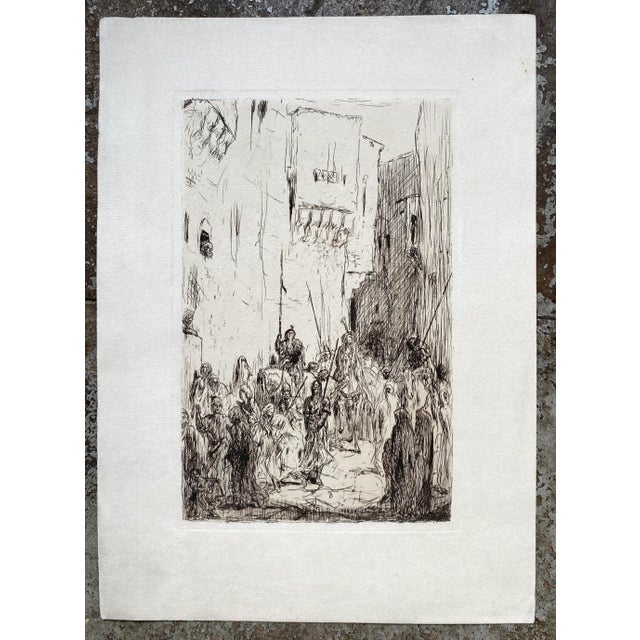 Marius Alexander Jacques Bauer (Netherlands, 1867-1932) "Siegeszug" or victory march from Zeitschrift fur Bildende Kunst,...