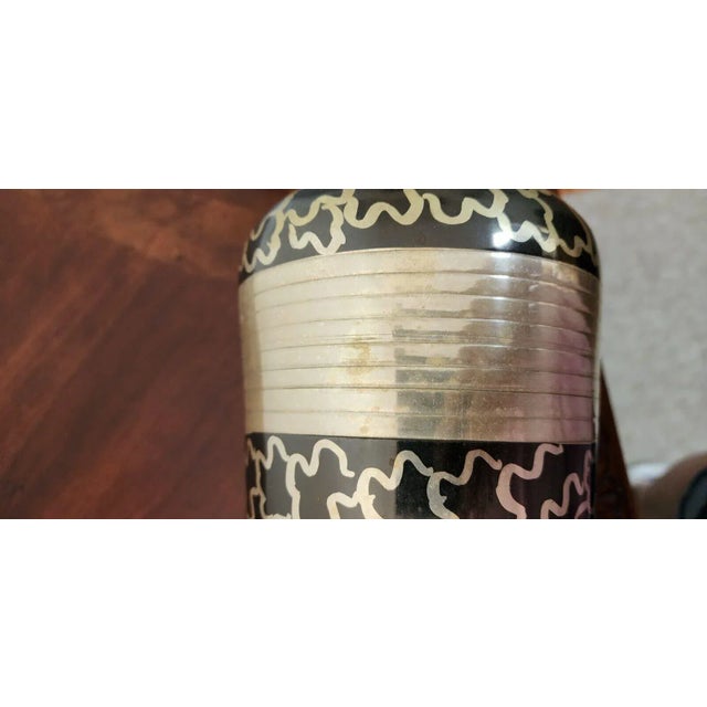 Jay Spectre Dinanderie Table Lamp 1980s For Sale - Image 10 of 11