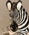 Italian Vintage Hand Painted Porcelain Large Zebra Sculpture For Sale - Image 4 of 9