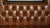 Wood Victorian Brown Leather Carriage Seat Sofa with Royal Armorial Coat of Arms For Sale - Image 7 of 18