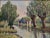 Artist: Florent Chade (French, 1896-1985) Title: Environ de Grenoble Year: 1982 Medium: Oil on canvas board Board size:...