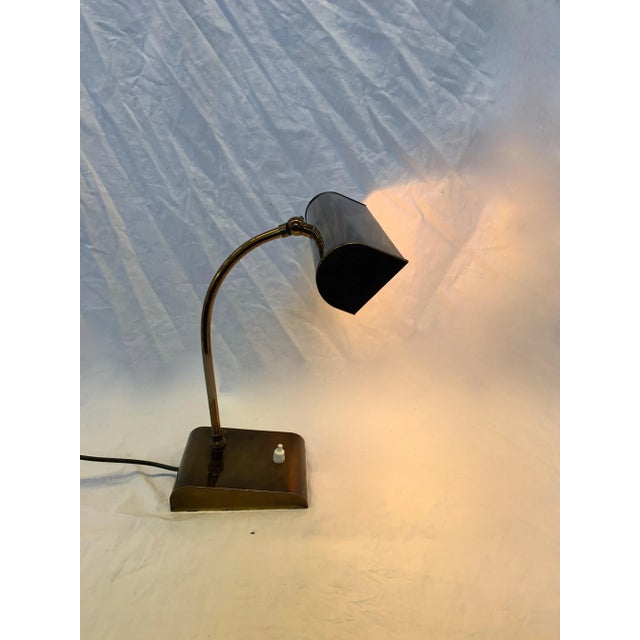 Mid-Century Modern Mid-Century Brass Table Lamp For Sale - Image 3 of 7