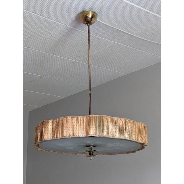 Pendant Lamp by Paavo Tynell & Kyllikki Salmenhaara, 1940s For Sale - Image 9 of 18