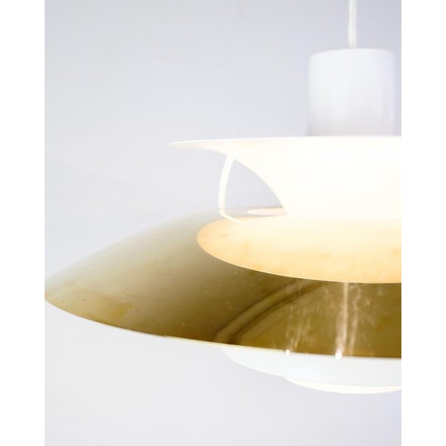 Model PH5 Pendant in Brass by Poul Henningsen for Louis Poulsen For Sale - Image 11 of 12