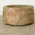 Dimensions: 12 ½” H x 21 ½” W x 21 ½” D A substantial, antique English sandstone water trough, featuring wonderful texture...
