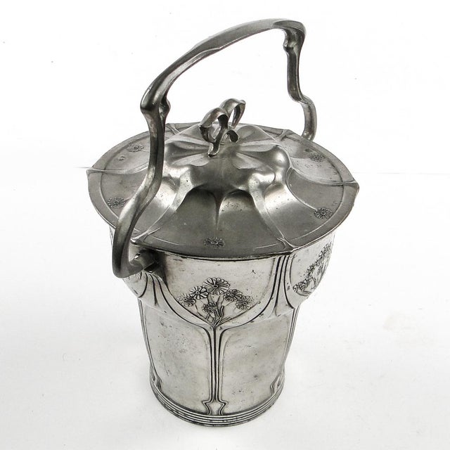 Art Nouveau Biscuit Box from Orivit, Germany, 1900s For Sale - Image 13 of 17