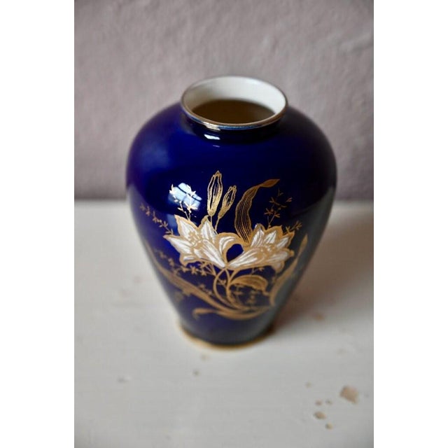 Small Vintage Bohemian Porcelain Vase from Limburg, 1960s For Sale - Image 9 of 9