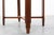 Art Deco French Side Table with Fluted Legs, Carved Frieze and X-Stretcher, 1920s For Sale - Image 12 of 13