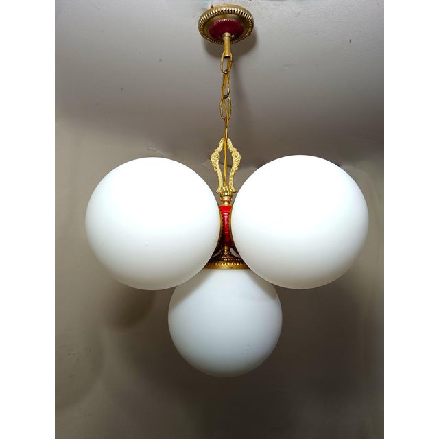 Vintage Sputnik Pendant Light, 1970s For Sale - Image 6 of 15