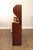 Early 20th Century Antique American Quilted Back Pine Settle Bench For Sale - Image 5 of 12