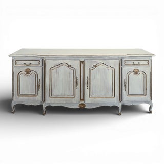 Louis XV Style Painted and Gilded Sideboard For Sale