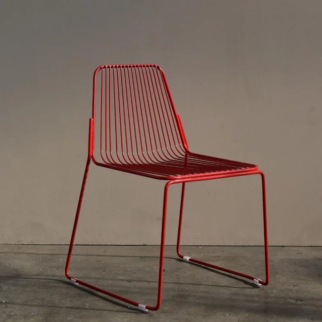 Set of Stackable Baiadera Dining Chair by Giancarlo Cutello for equilibri-furniture For Sale - Image 9 of 9