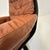 Animal Skin Swivel Chair by Hans Brattrud for Hove Möbler, 1970s For Sale - Image 7 of 14