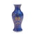 19th Century Chinese Powder Blue Baluster Form Vase Decorated With Gilt Tracery, 1800's For Sale - Image 5 of 8