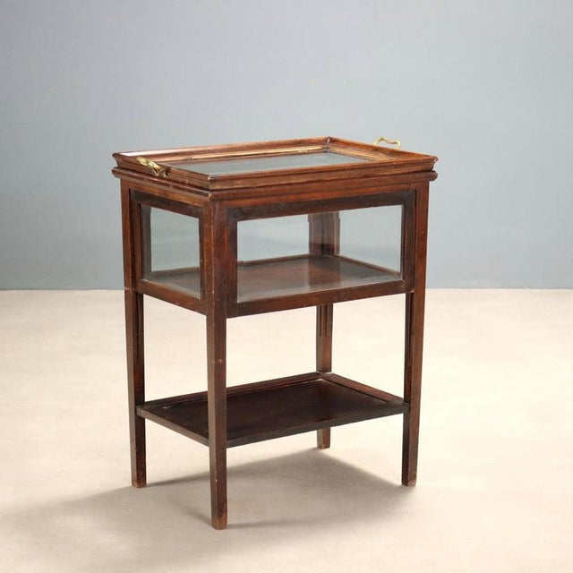 19th Century Walnut Display Table, Italy For Sale - Image 12 of 12