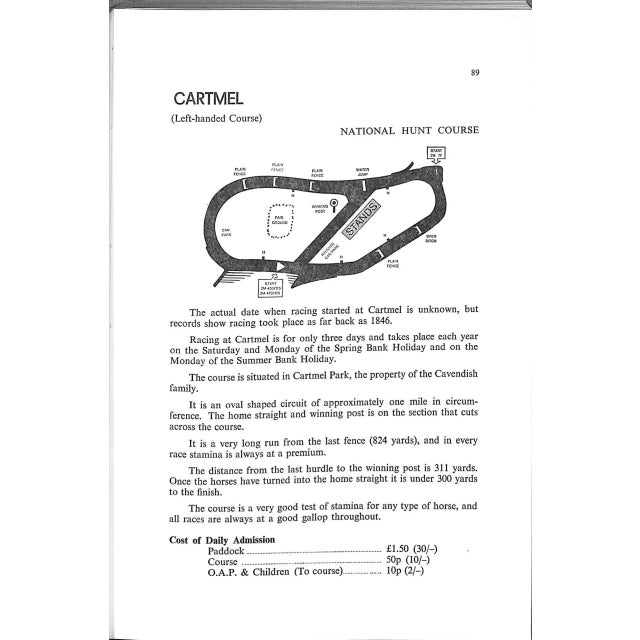 "British Racing and Racecourses" 1971 Halpenny, m.r. For Sale In New York - Image 6 of 9